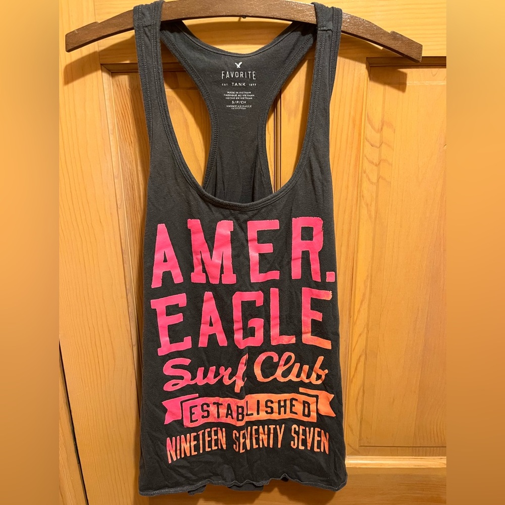 AE branded tank top, size S